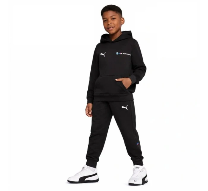 Dětská sportovní mikina s model 21948157 BMW MMS černá - Puma