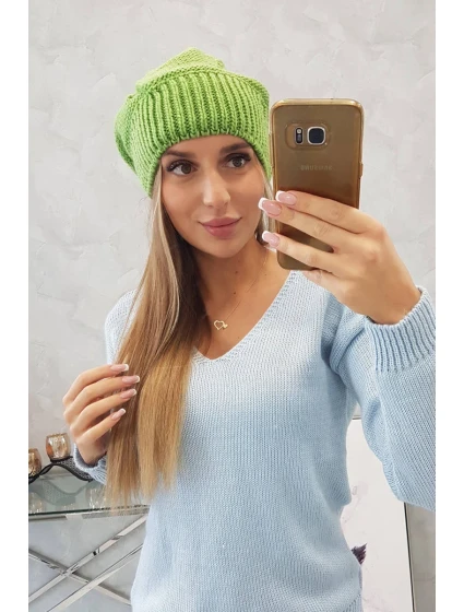 Dámská čepice Ingrid model 18752313 pistácie - K-Fashion