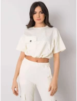 Mikina 217 BL model 15061217 ecru - FPrice Mikina 217 BL model 15061217 ecru - FPrice