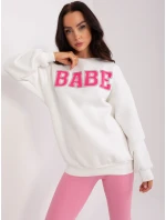 Bluza EM BL 617 model 18959499 ecru - FPrice Bluza EM BL 617 model 18959499 ecru - FPrice