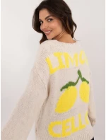 Jumper MI SW 2108.92 svetlo béžový Jumper MI SW 2108.92 svetlo béžový