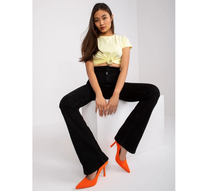 Tričko RV TS model 14824659 světle žlutá - FPrice Tričko RV TS model 14824659 světle žlutá - FPrice