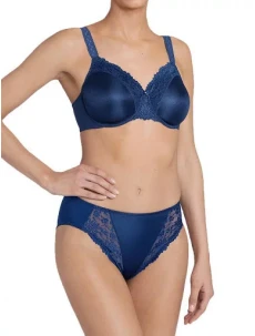 Nevystužená podprsenka Ladyform Soft W tmavo modrá 6722 - Triumph