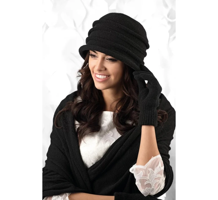 Dámska šatka 01 čierna - Kamea