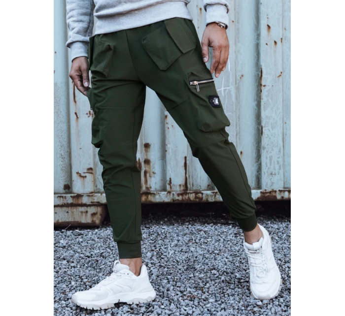 Pánské kalhoty cargo zelené Dstreet model 21976684 - FashionStreet