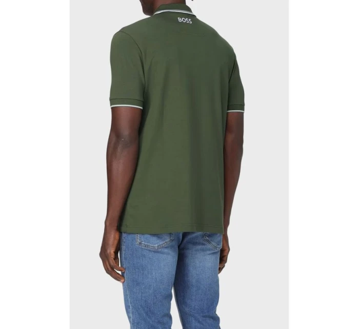 Polokošeľa Boss Paddy Pro Open Green M 50469102-355