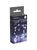 LAMPKI NA GIRLANDA 40 LED BIAŁY model 21832586