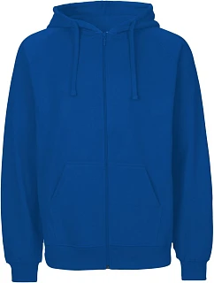 Neutral O 63301 Pánska mikina s kapucňou z bio bavlny 77.6331 royal