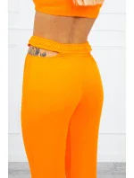 Súprava s blúzkou hore oranžová neónová Súprava s blúzkou hore oranžová neónová