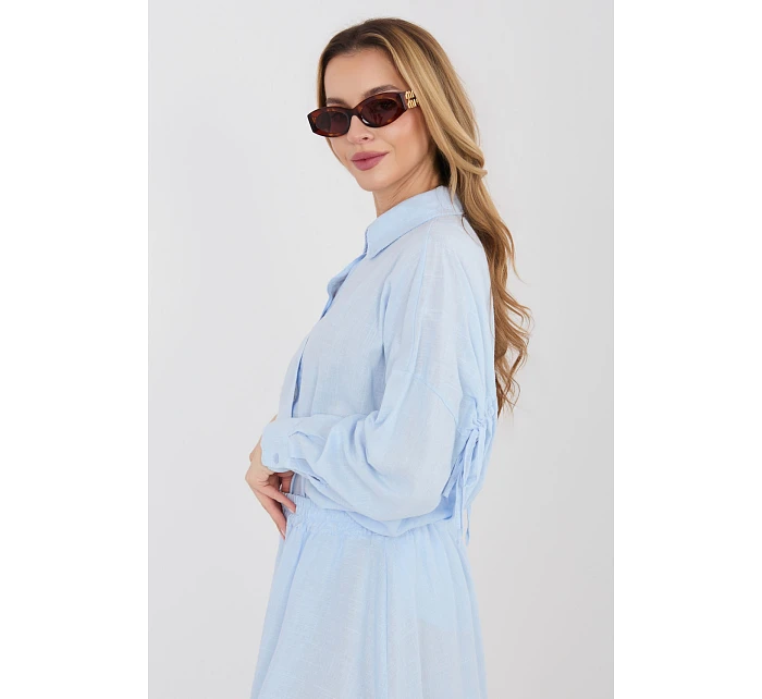 Košeľa s dlhým rukávom model 225513 Taliansko Moda Košeľa s dlhým rukávom model 225513 Taliansko Moda