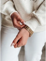 Dámska nadrozmerná mikina so srdiečkami PINKNOTE sivá FashionStreet BY1501