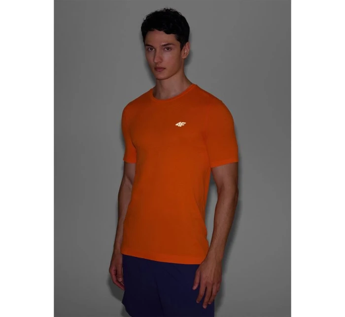 Pánske rýchloschnúce bežecké tričko 4F 4FWSS25TFTSM1262-70S Pánske rýchloschnúce bežecké tričko 4F 4FWSS25TFTSM1262-70S