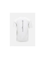 Dámske tričko PEAK PERFORMANCE W Wool-Blend Shortsleeve, biela farba Dámske tričko PEAK PERFORMANCE W Wool-Blend Shortsleeve, biela farba