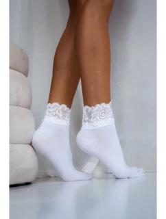 Dámské Ponožky S  Bílé model 21690207 - Milena
