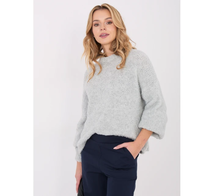 Sweter CH SW model 21782381 szary - FPrice Sweter CH SW model 21782381 szary - FPrice