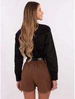 DHJ SD šortky A8757.92P hnedé