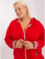 Mikina RV BL 8190.09P červená