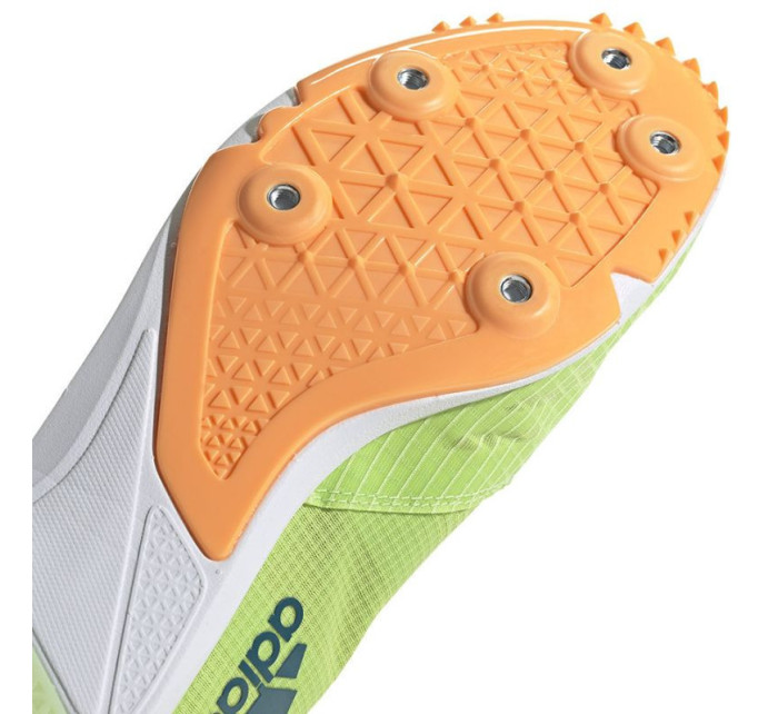 Pánske športové topánky Distancestar spike GY0947 Zelená mix - Adidas
