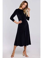 Dámske šaty M557 Tmavo modrá - MOE