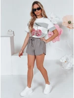Dámské šortky šedé Dstreet model 21982935 - FashionStreet