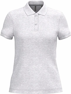 K 242 Dámské piqué polo model 22506824 ash heather - Kariban