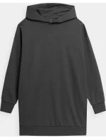 Dámská mikina model 19701734 tmavě šedá - 4F Dámská mikina model 19701734 tmavě šedá - 4F