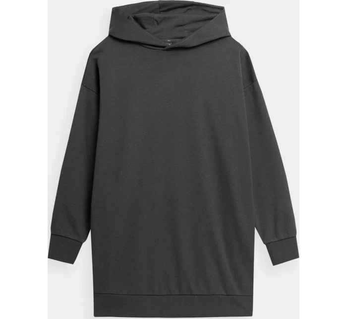 Dámská mikina model 19701734 tmavě šedá - 4F Dámská mikina model 19701734 tmavě šedá - 4F