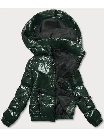 Zelená dámska bunda (B9785-10) Zelená dámska bunda (B9785-10)