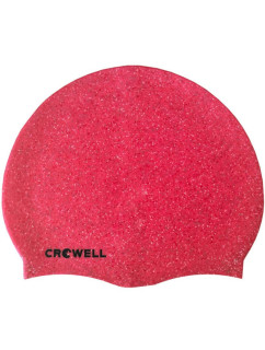 Crowell Recyklácia Silikónová plavecká čiapka Pearl pink.3