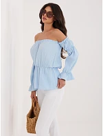 Blúzka MI BZ M682.92 svetlomodrá