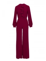 S420 Kombinéza s volánom - bordová S420 Kombinéza s volánom - bordová