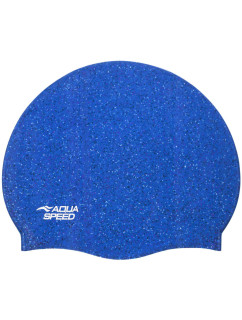 AQUA SPEED Plavecká čiapka Reco Blue Pattern 01