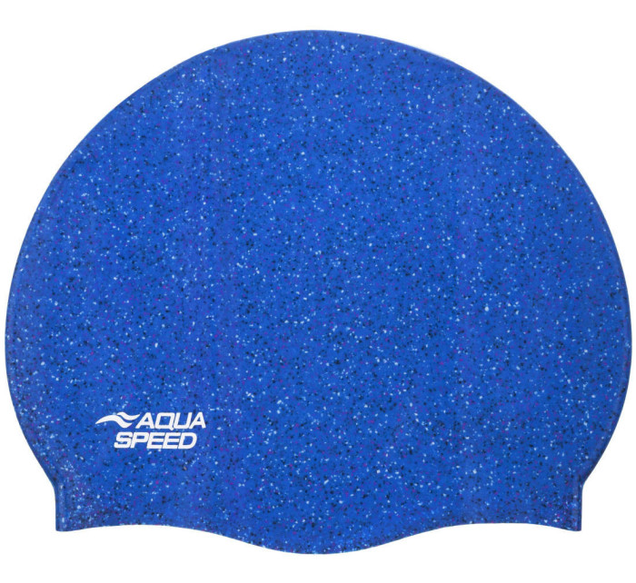 AQUA SPEED Plavecká čiapka Reco Blue Pattern 01