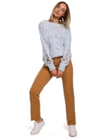 Dámsky sveter M539 fuchsiová - Moe