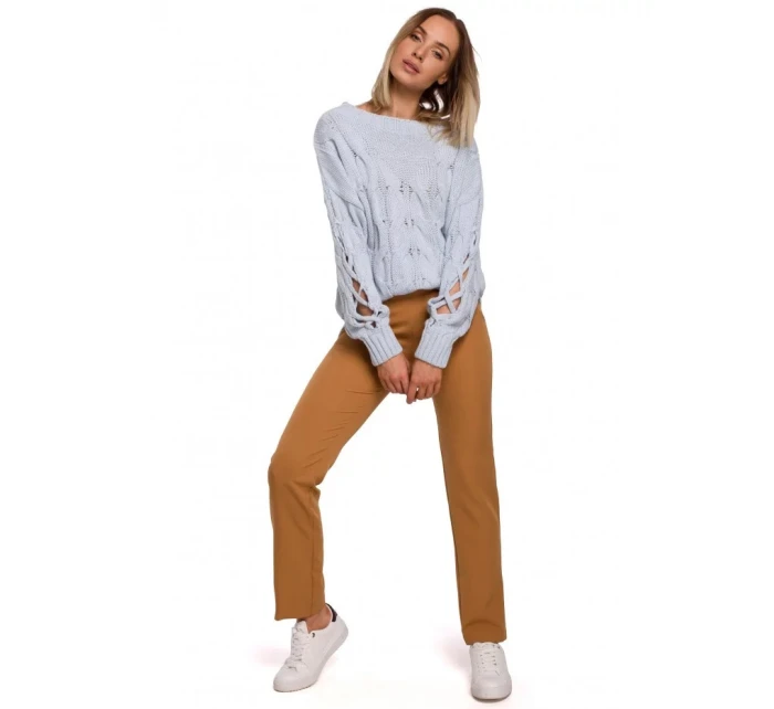 Dámsky sveter M539 fuchsiová - Moe