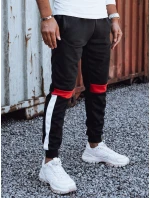Pánské tepláky se stahovací šňůrkou černé Dstreet model 21980082 - FashionStreet