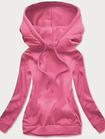 Dámska mikina s kapucňou tmavoružová (W02-19)