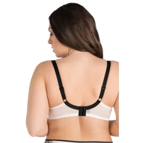 Dámska podprsenka 840 Black & white - GORSENIA