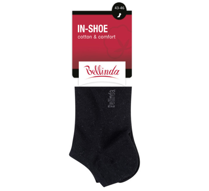 Krátke unisex ponožky IN-SHOE SOCKS - BELLINDA - biela