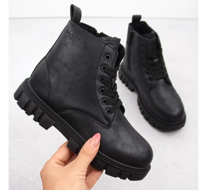 Zateplené topánky Big Star Baggers Jr OO374080 INT2039