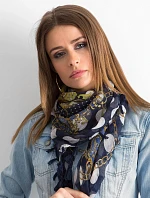 Závoj AT CH ENEC 73.29P tmavomodrý