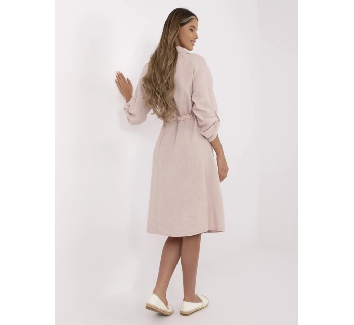 Šaty MI SK 91166.73 svetloružové