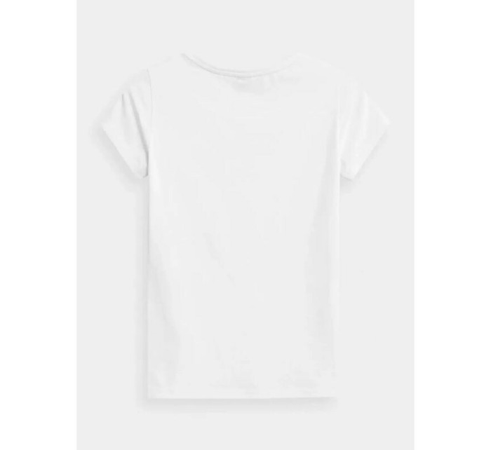 Dámske tričko s potlačou 4FSS23TTSHF583-10S biele - 4F