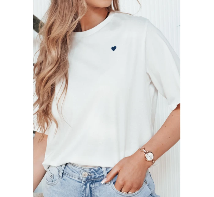 ecru dámské tričko Dstreet model 21976390 - FashionStreet ecru dámské tričko Dstreet model 21976390 - FashionStreet