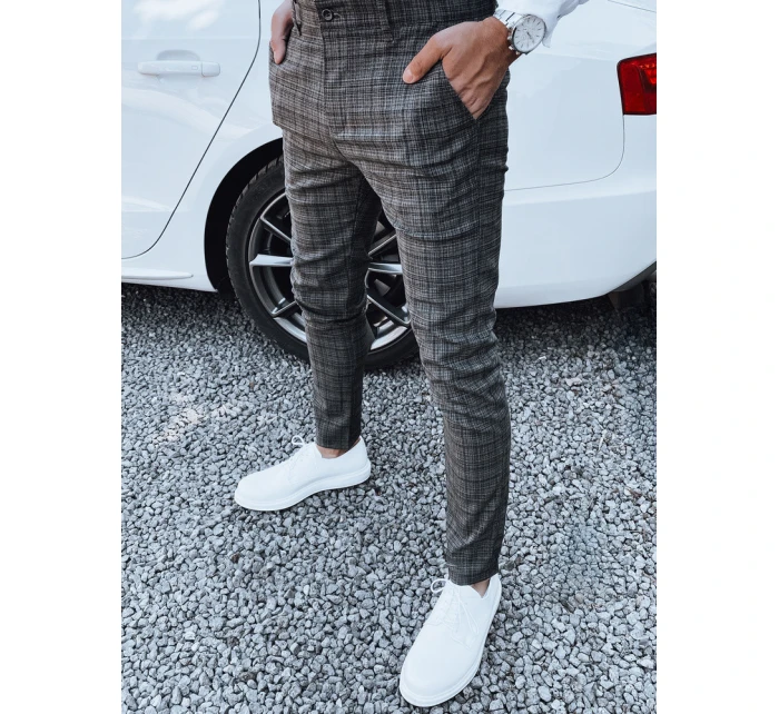 Pánské tmavě šedé kalhoty Dstreet model 21977291 - FashionStreet