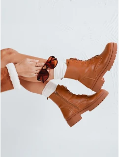 Dámské kozačky camel Dstreet model 21981393 - FashionStreet