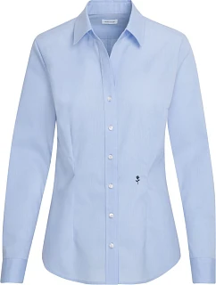 Seidensticker Blouse Slim LSL Blúzka s dlhým rukávom 78.0613 svetlo modrá