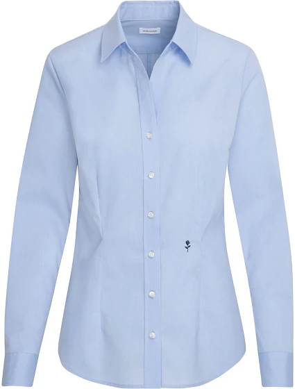 Seidensticker Blouse Slim LSL Blúzka s dlhým rukávom 78.0613 svetlo modrá Seidensticker Blouse Slim LSL Blúzka s dlhým rukávom 78.0613 svetlo modrá