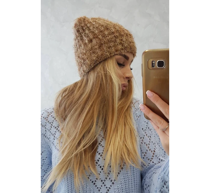 Dámska čiapka Cina K259 hnedá