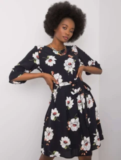 Šaty LK SK 507547.16P čiernobielo